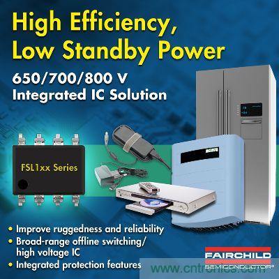 圖題:飛兆半導(dǎo)體的二合一功率開(kāi)關(guān)封裝