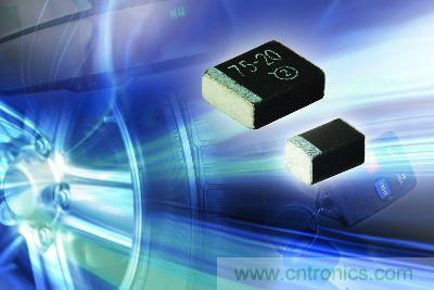 圖題:Vishay推出新款MICROTAN片式鉭電容器