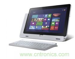 Acer變形筆記本產(chǎn)品，為利用OGS觸屏技術(shù)強(qiáng)化產(chǎn)品的薄化設(shè)計