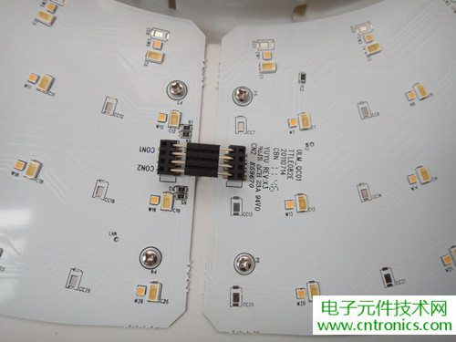 高端大氣上檔次！智能遙控調(diào)光LED吸頂燈拆解