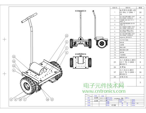 就那么簡單！DIY屬于自己的&ldquo;賽格威&rdquo;平衡車