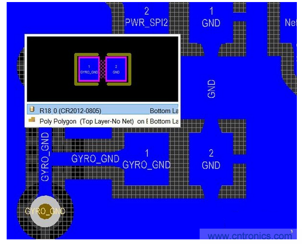在遠(yuǎn)處用一個(gè)0&Omega;的電阻隔開
