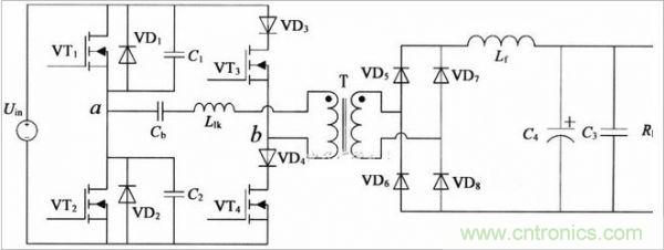 基于移相全橋電路的軟開關(guān)電源設計