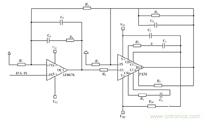 電路普及:高分辨率壓電陶瓷D/A電路設(shè)計