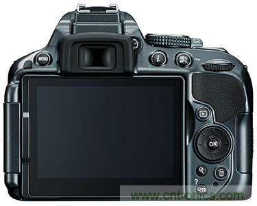 尼康D5300黑色背面圖