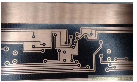 成功的碳粉轉(zhuǎn)印。