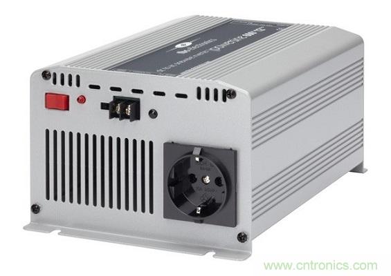 圖1：TBSPowersinePS600-12是利用汽車電池為筆記本電腦充電的理想工具。