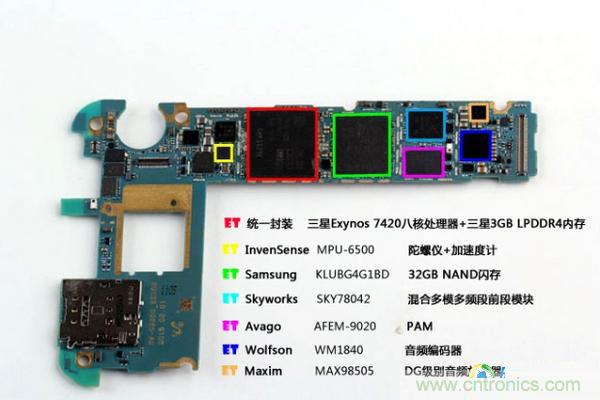 三星S6 Edge+拆解：比S6 Edge加在哪里？