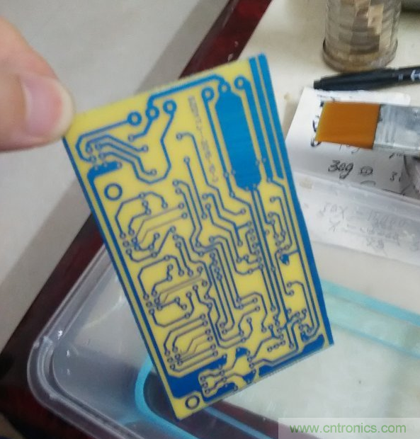 嘗試了四次PCB制作， 最后一發(fā)算是成功了