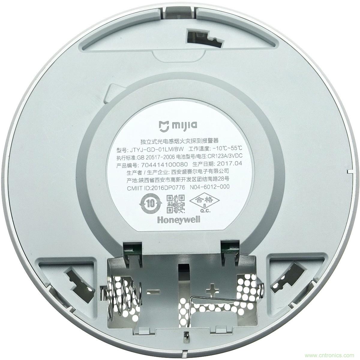 小米煙霧報警器拆解：一顆電池可用五年是如何做到的？
