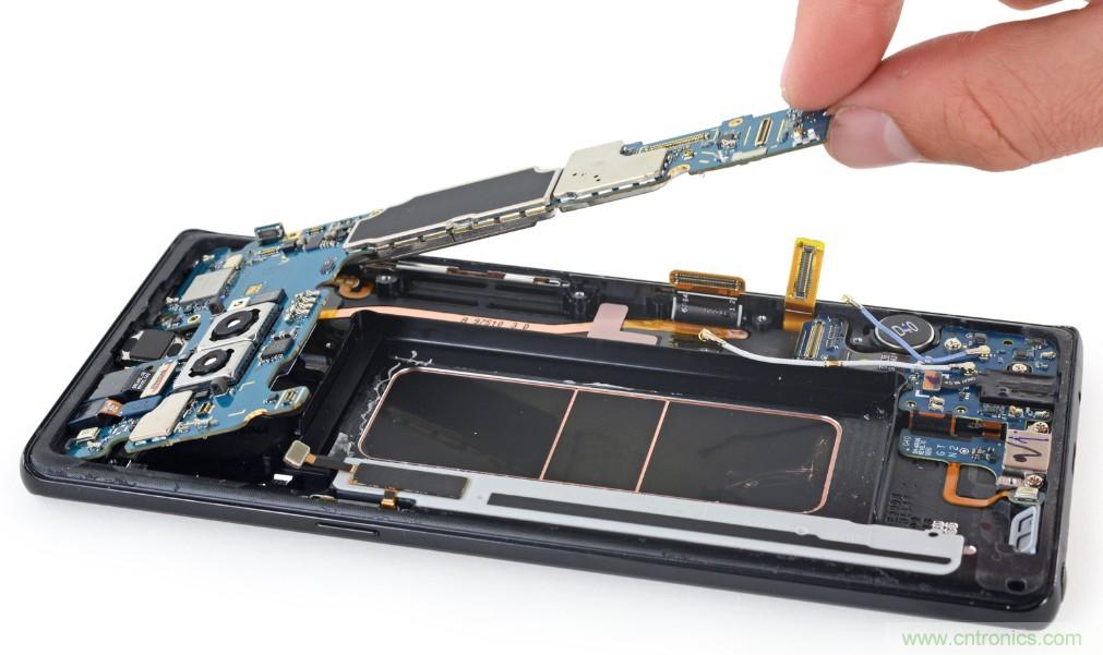 三星Note 8拆解，模塊化+分離式設(shè)計(jì)成趨勢(shì)？