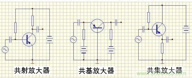 什么是共集、共基、共射放大器？如何分辨3類放大器
