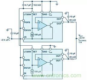 超低輸出噪聲和超高PSRR，這款負LDO穩(wěn)壓器了解一下？