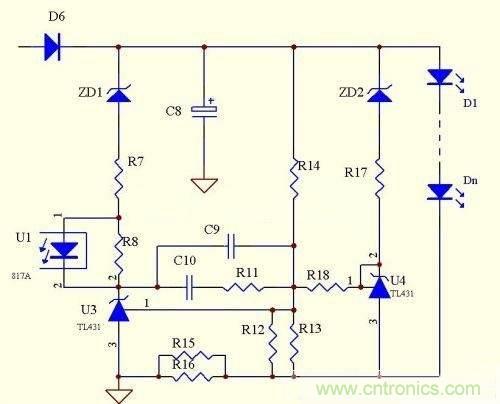 LED驅(qū)動電源：3個電路巧妙利用TL431來恒流！