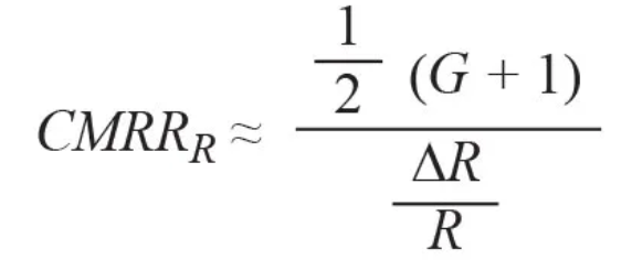 提高差分放大器的共模抑制比，電阻的選擇很關(guān)鍵