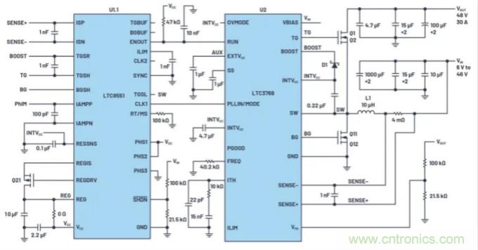 升壓轉(zhuǎn)換器的功率翻倍提高，這是怎么做到的？