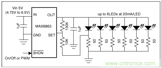如何利用低成本線性穩(wěn)壓器改善白光LED？