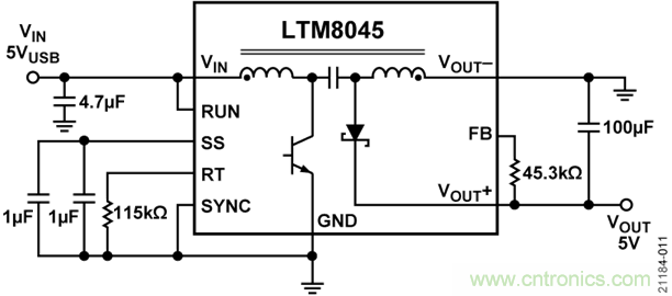 USB供電、915MHz ISM無(wú)線電頻段、具有過(guò)溫管理功能的1W功率放大器