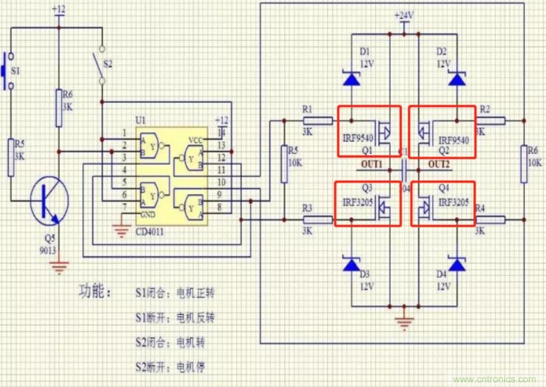 用H橋驅(qū)動(dòng)直流電機(jī)的效率計(jì)算方法 用H橋驅(qū)動(dòng)直流電機(jī)的效率計(jì)算方法