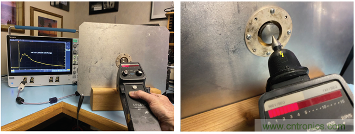 如何使用示波器檢驗(yàn)ESD仿真器？