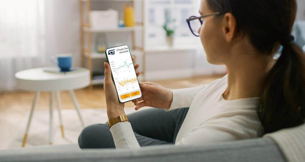 意法半導體推出首款超低功耗生物傳感器，成為眾多新型應用的核心所在