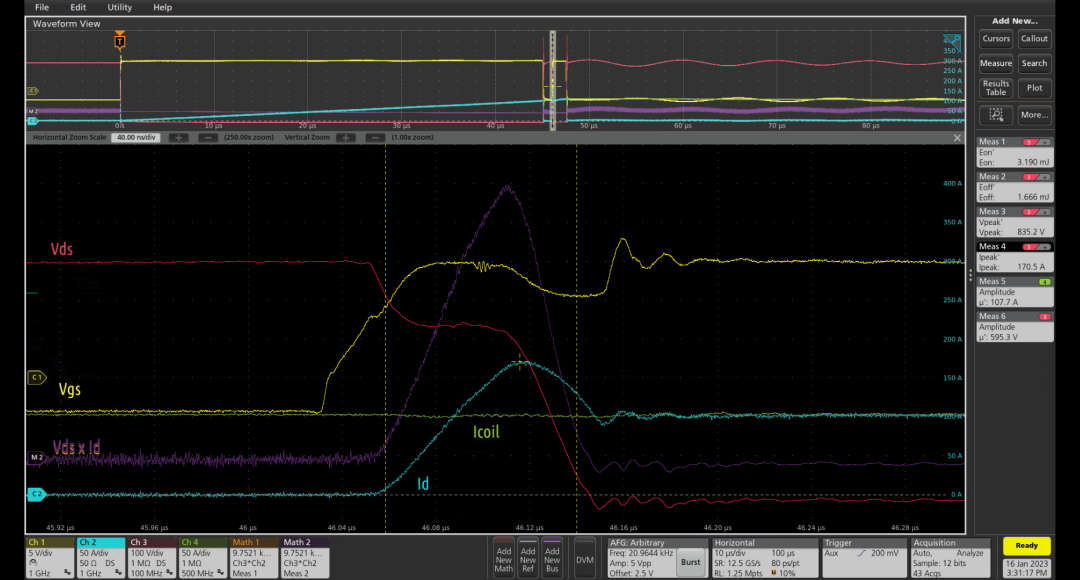 使用MSO 5/6內(nèi)置AWG進行功率半導體器件的雙脈沖測試 使用MSO 5/6內(nèi)置AWG進行功率半導體器件的雙脈沖測試