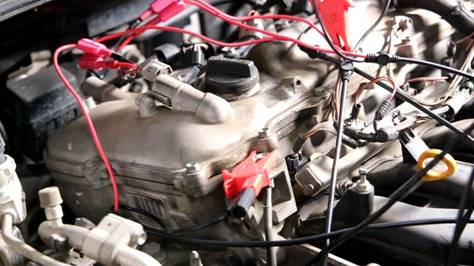 示波器測(cè)量發(fā)動(dòng)機(jī)雙可變氣門正時(shí)波形 示波器測(cè)量發(fā)動(dòng)機(jī)雙可變氣門正時(shí)波形