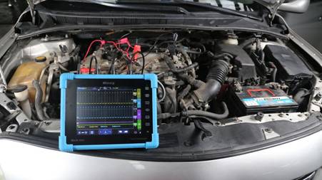 示波器測(cè)量發(fā)動(dòng)機(jī)雙可變氣門正時(shí)波形 示波器測(cè)量發(fā)動(dòng)機(jī)雙可變氣門正時(shí)波形