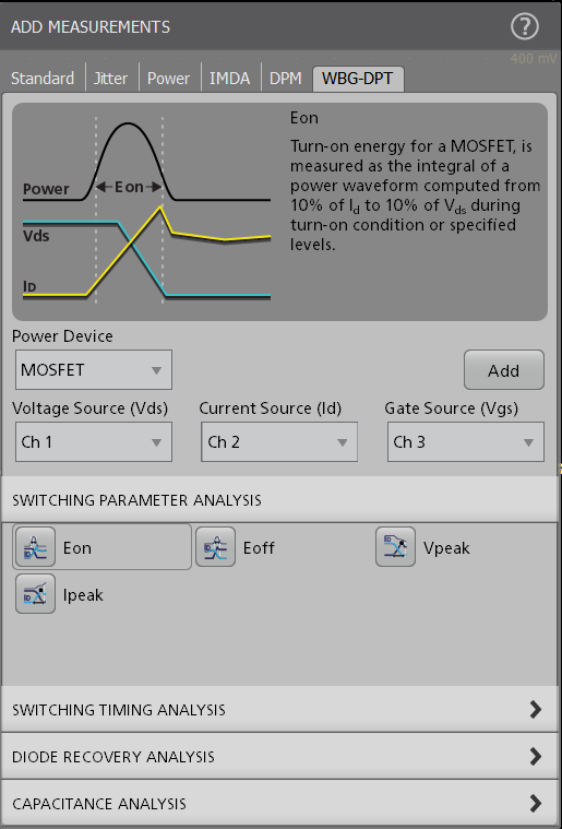 使用MSO 5/6內(nèi)置AWG進行功率半導體器件的雙脈沖測試 使用MSO 5/6內(nèi)置AWG進行功率半導體器件的雙脈沖測試